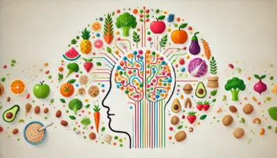 Image showing the impact of nutrition on the brain